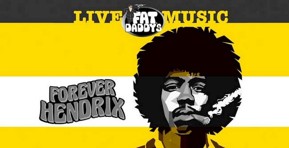 Texas Flood at Fat Daddy's (Night of Hendrix)  Mansfield Commission 