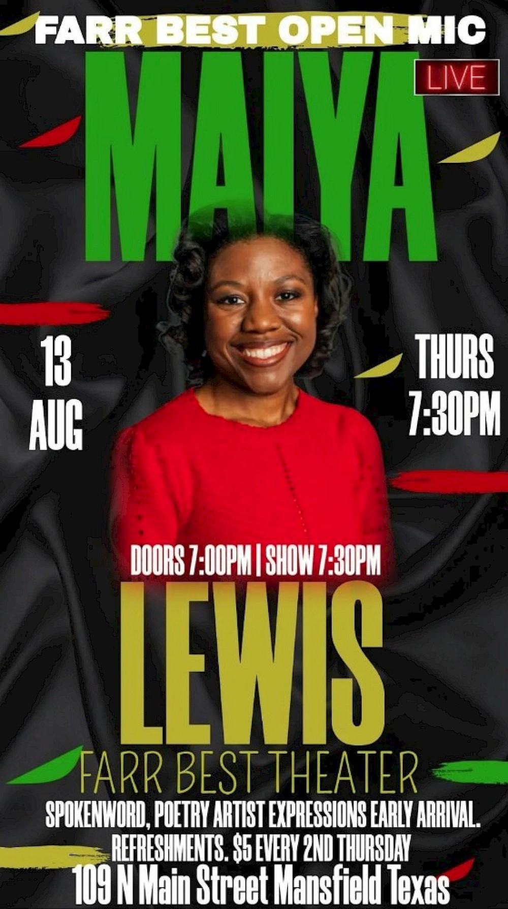 Event flyer